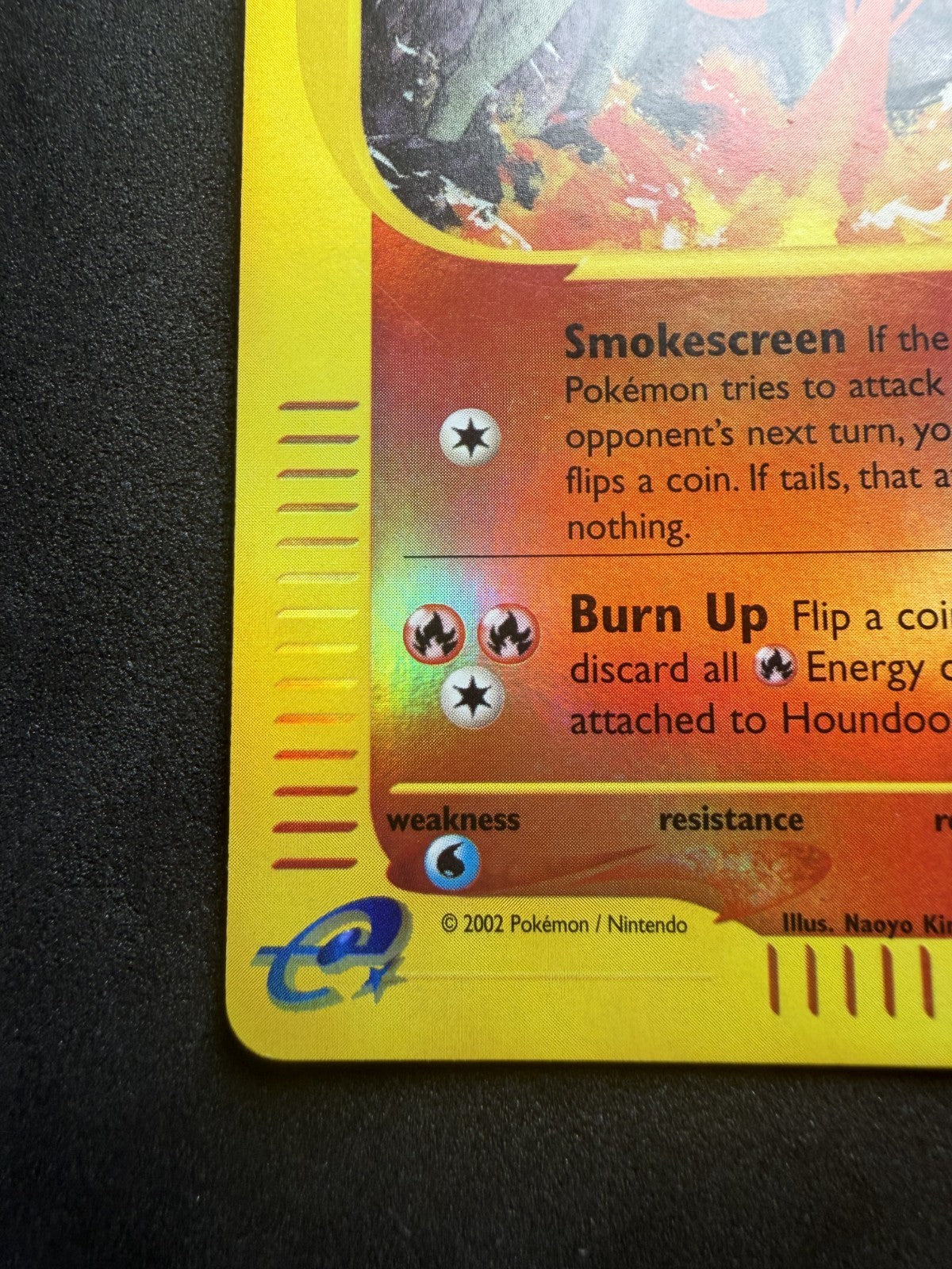 Pokemon Houndoom 14/147 Aquapolis Holo Reverse Rare 2002 English - NM