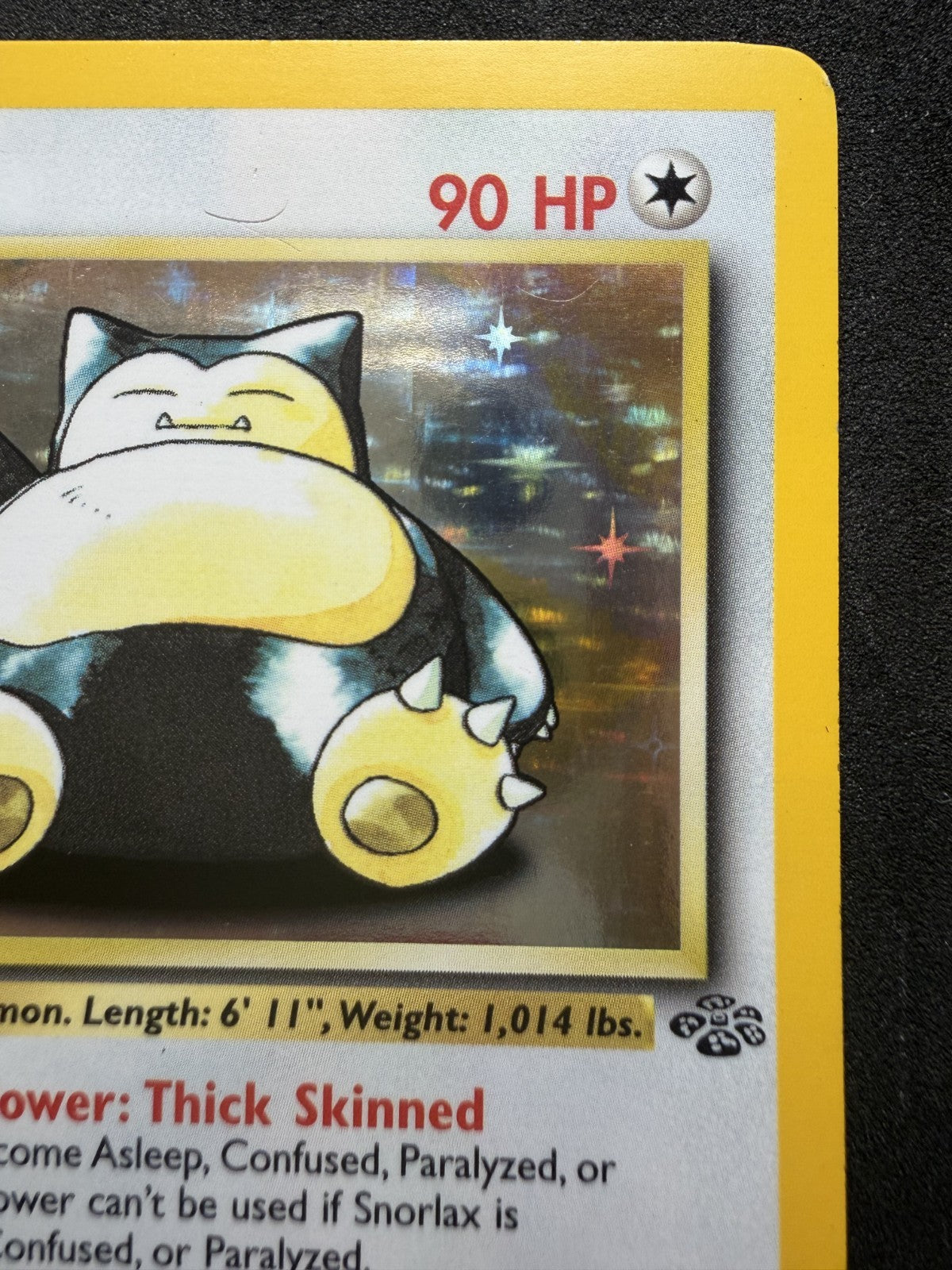1st Edition Snorlax Jungle 1999 Holo Rare 11/64 - MP