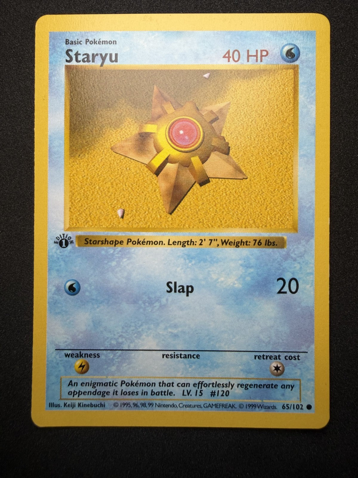 Pokemon TCG: Staryu [1st Edition] Shadowless #65 - NM