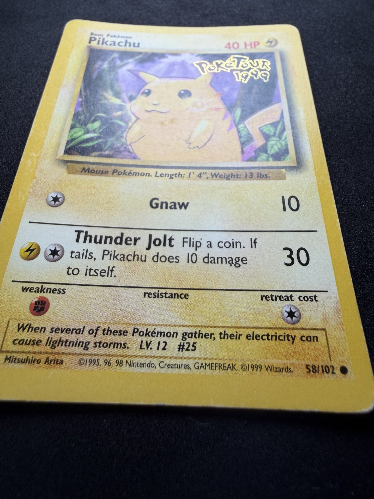 Pokemon TCG: Pikachu [PokeTour 1999] #58 Pokemon - MP