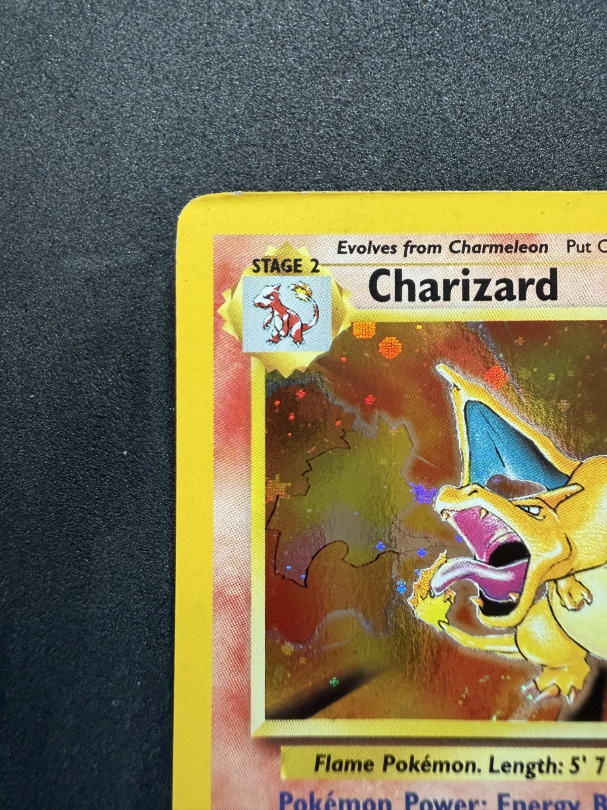 Charizard - 4/130 - Holo - Base Set 2 - Pokemon - SWIRL - LP