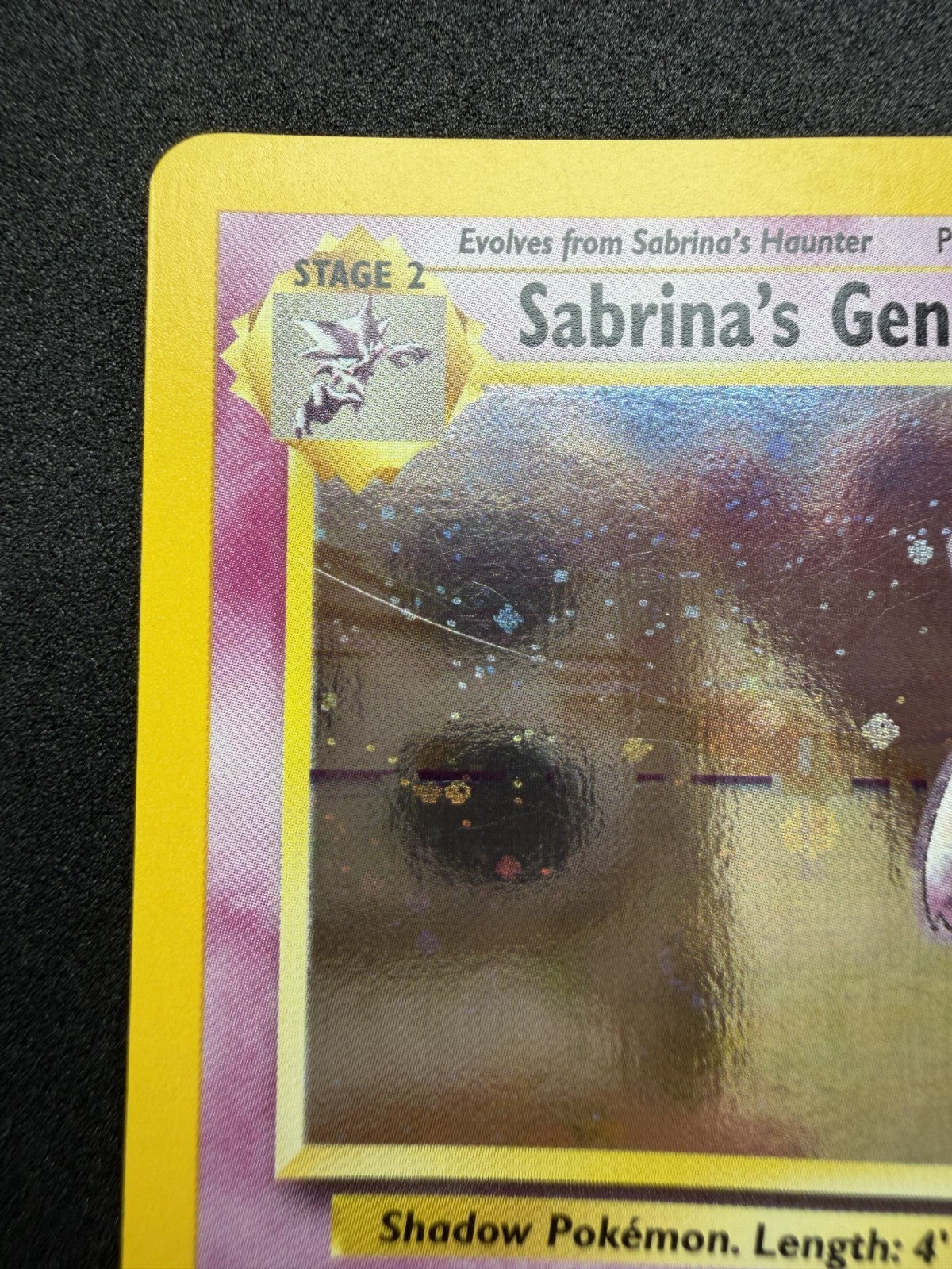 Pokemon TCG: Sabrina's Gengar #14 Pokemon Gym Heroes Holo - LP & SWIRL