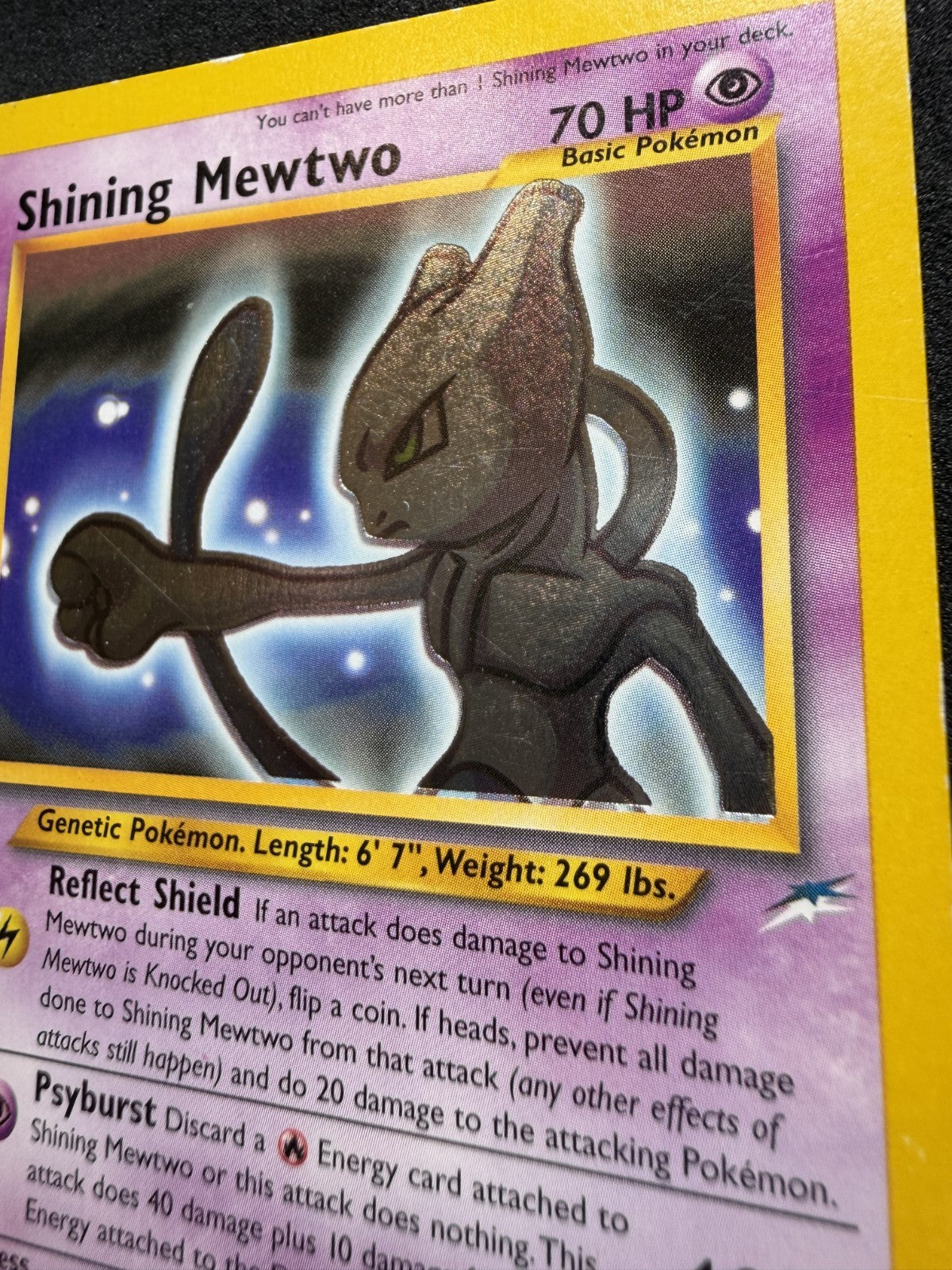 Neo Destiny #109/105 Shining Mewtwo - (AU) - MP