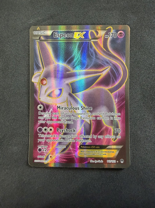 Espeon EX - 117/122 - Full Art - Breakpoint - NM