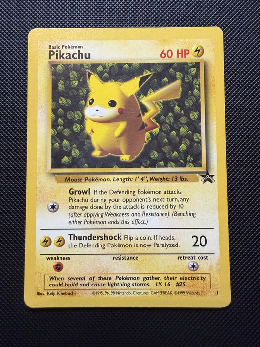 Pikachu Blackstar Promo #1 - MP