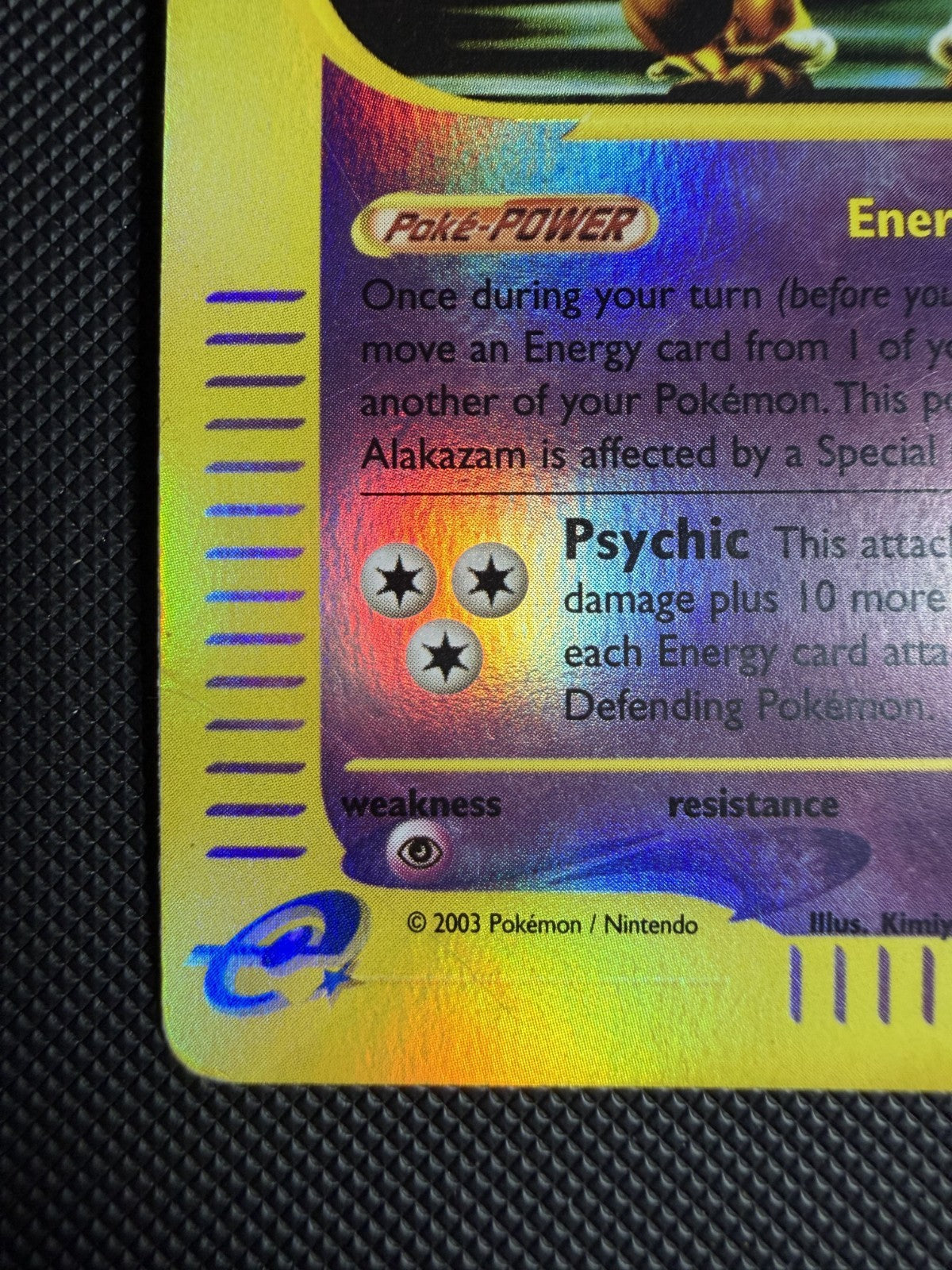 Alakazam 2/144 Skyridge Reverse Holo Rare - MP