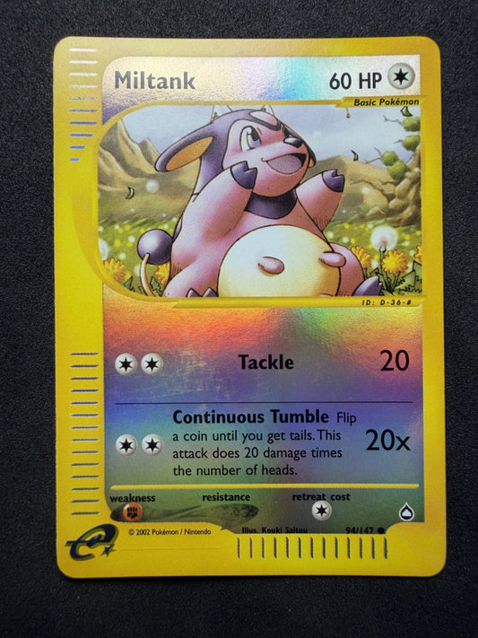 Pokemon TCG: Miltank [Reverse Holo] #94 Pokemon Aquapolis - LP