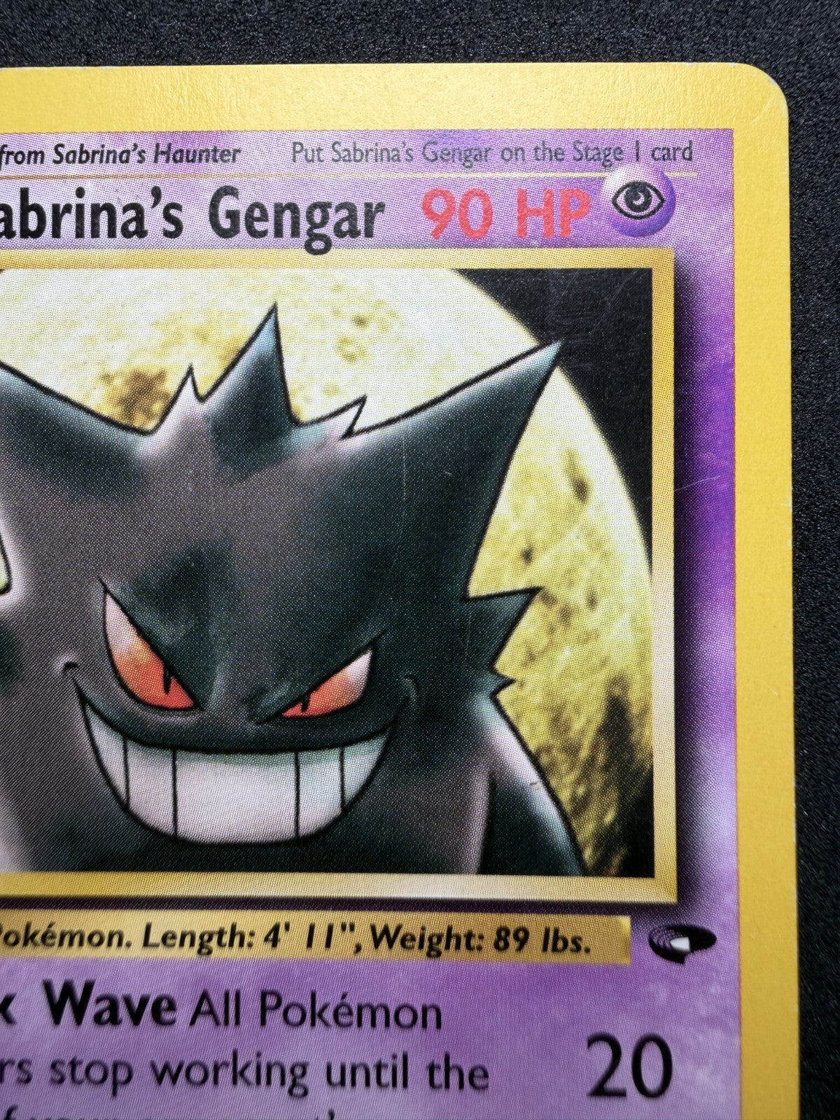 Pokemon TCG: Sabrina's Gengar #29 Pokemon Gym Challenge - MP