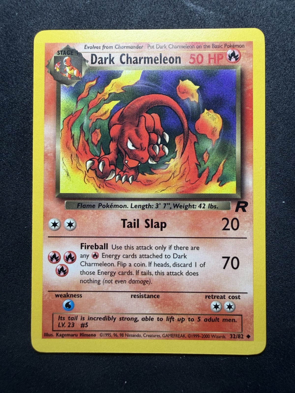 Pokemon TCG: Dark Charmeleon #32 Pokemon Team Rocket - NM