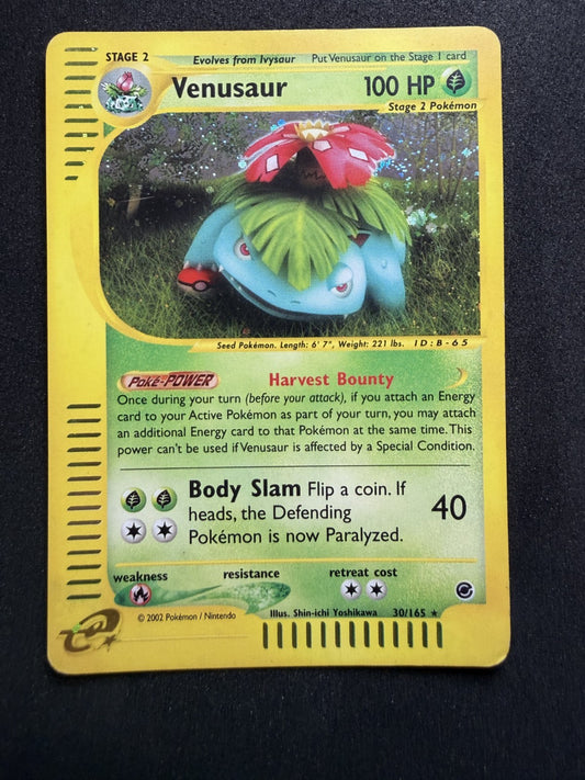 Pokémon Venusaur 30/165 Expedition Holo - & Swirl - MP