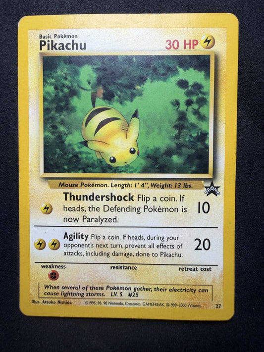 Pokemon TCG: Pikachu [WOTC] #27 Pokemon Promo - MP+