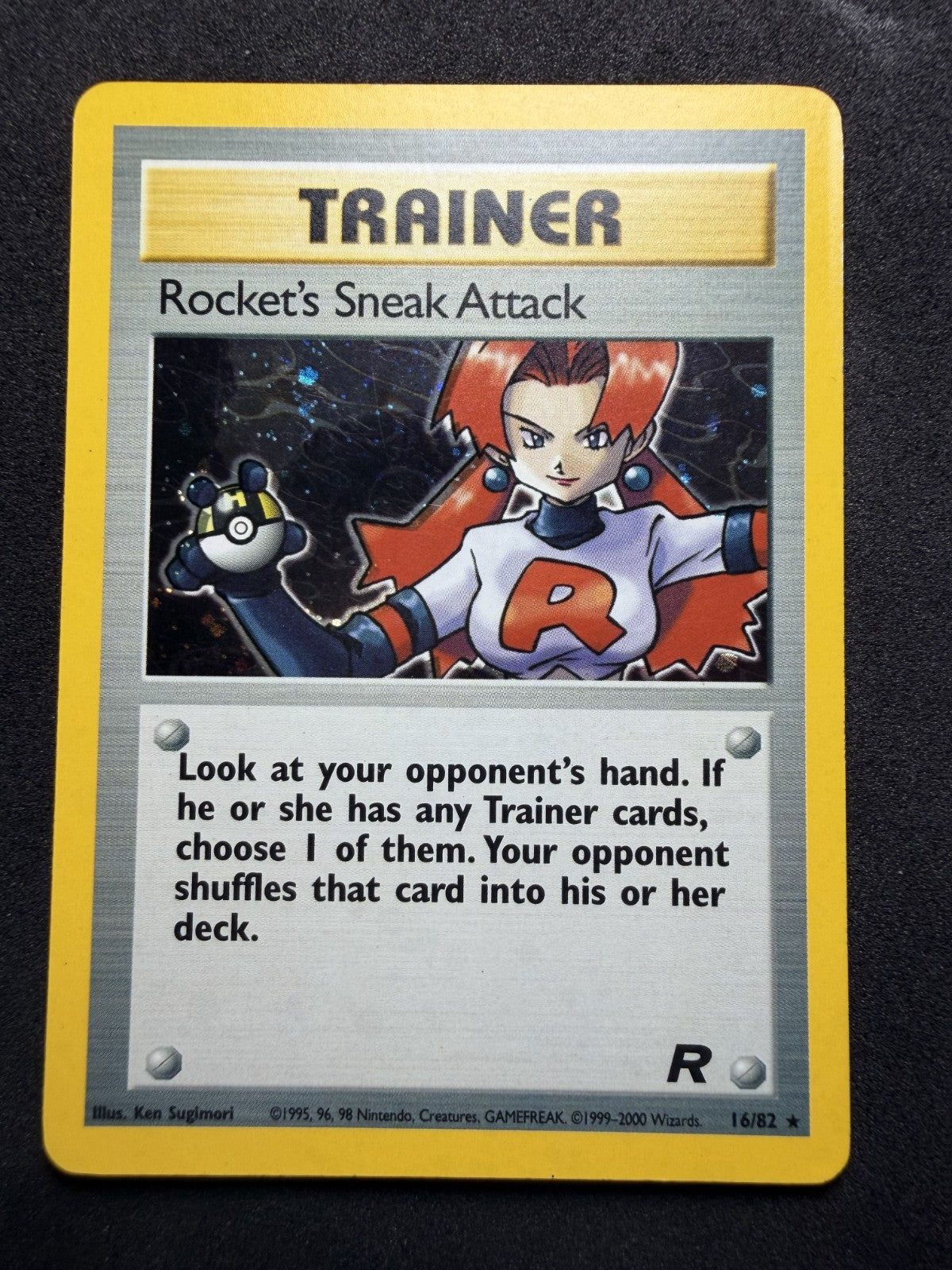 Pokemon TCG: Rocket's Sneak Attack #16 Pokemon Team Rocket - LP