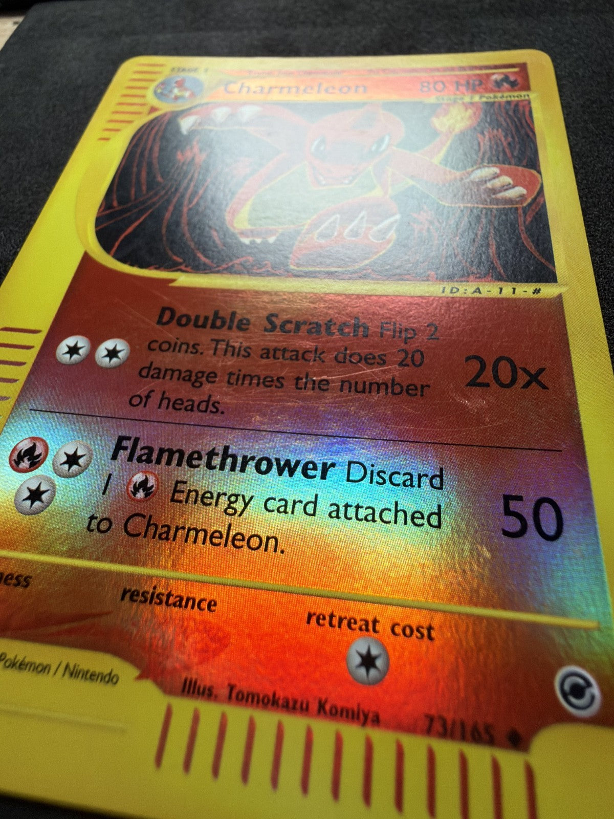 Charmeleon [Reverse Holo] #73 Pokemon Expedition - NM