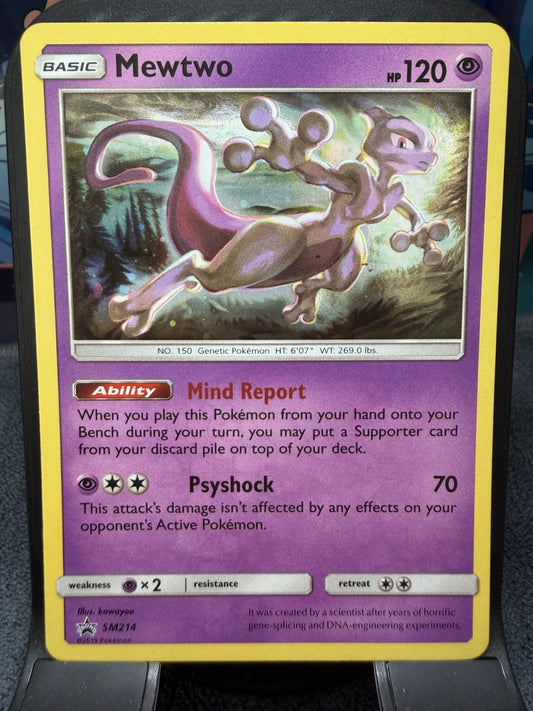 Mewtwo SM214 Blackstar promo - NM