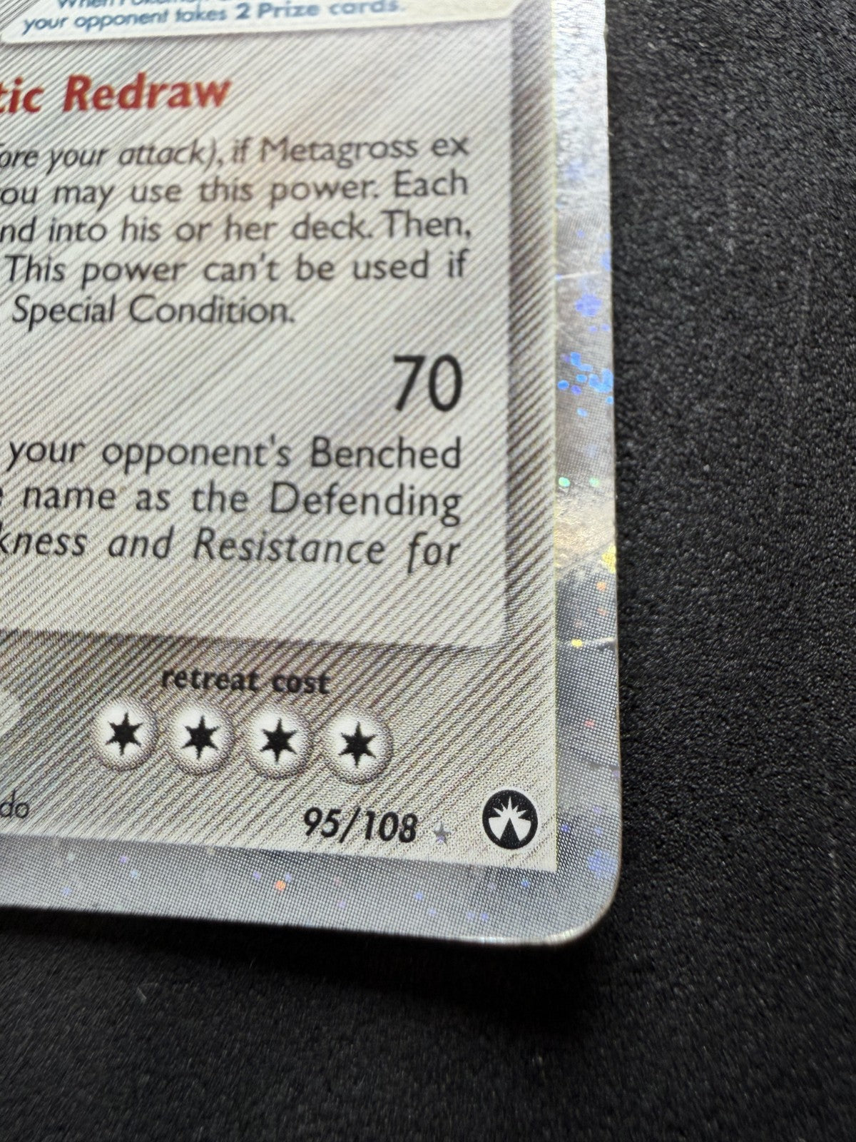 Metagross ex - 95/108 - Holo Rare - Power Keepers - Pokemon Card - MP