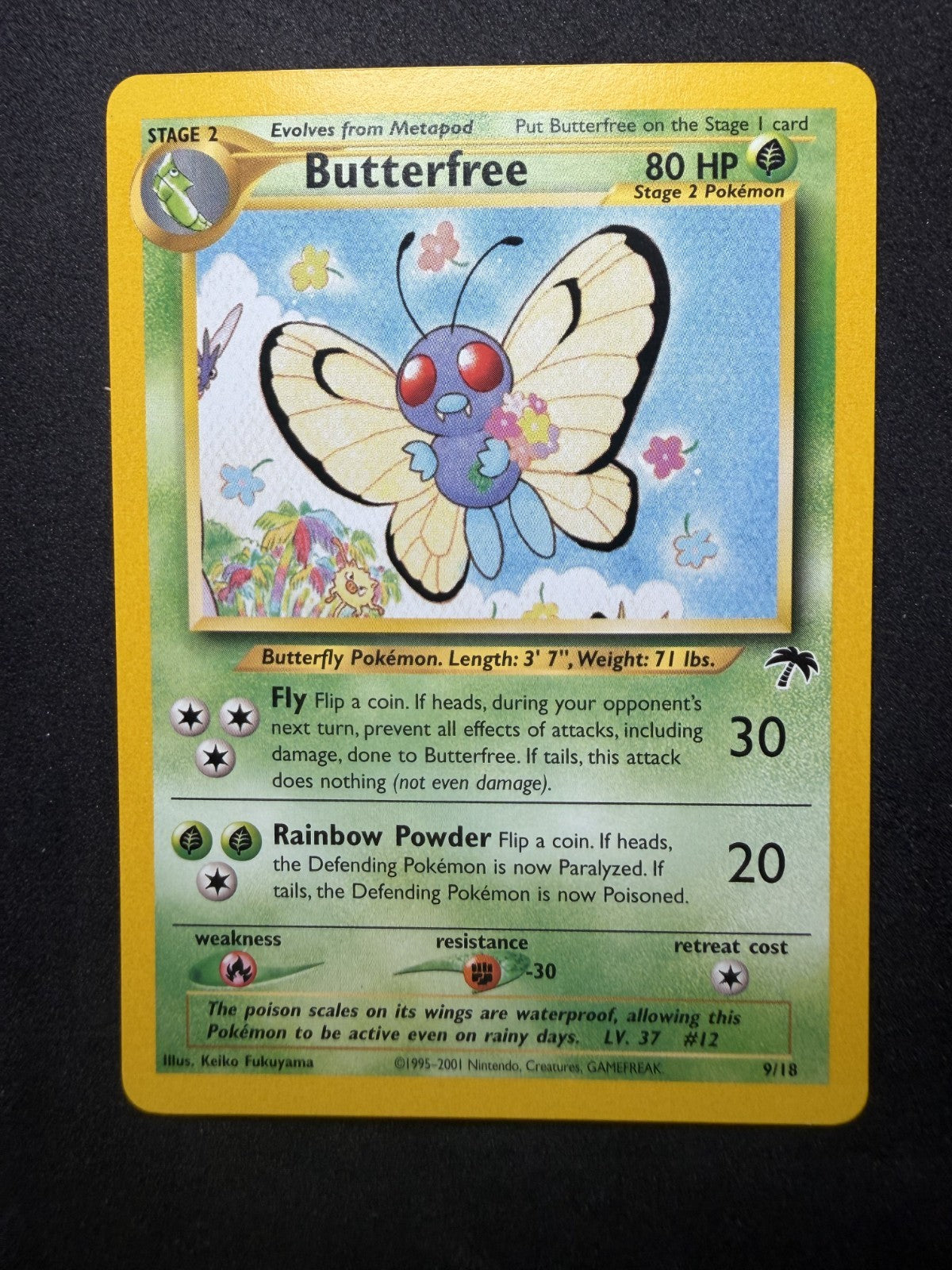 Pokemon TCG: Butterfree #9 Pokemon Southern Islands English - NM