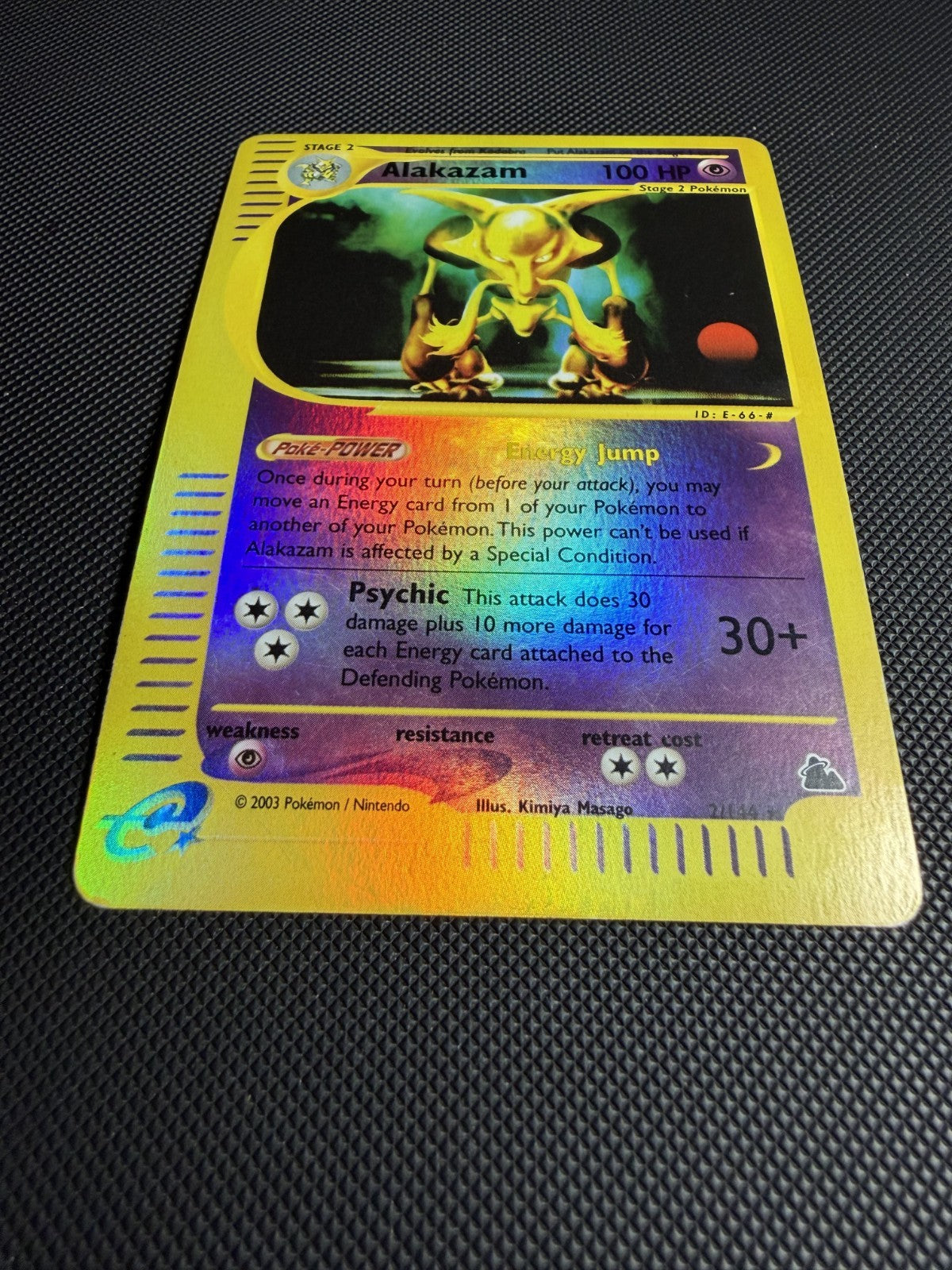 Alakazam 2/144 Skyridge Reverse Holo Rare - MP