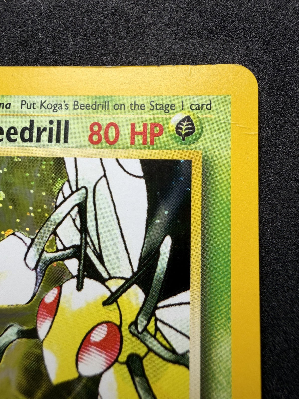 Pokemon TCG: Koga's Beedrill #9 Pokemon Gym Challenge Holo - LP