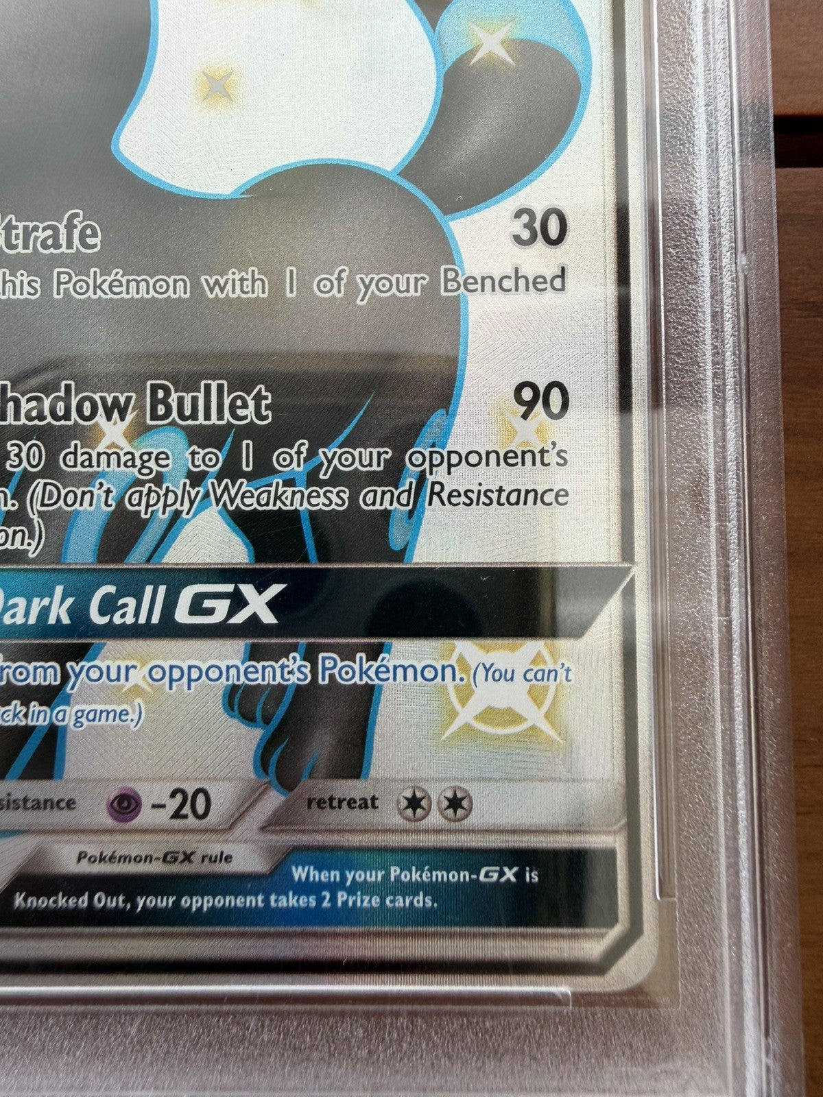 Pokémon TCG Umbreon GX Hidden Fates Sv69/Sv94 Holo Full Art Pokémon - PSA 10