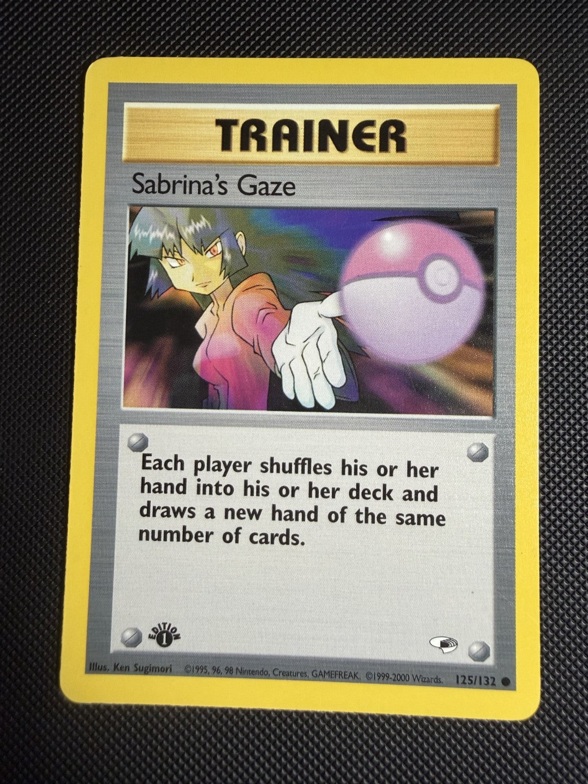 Sabrina's Gaze [1st Edition] #125 Pokemon Gym Heroes - NM