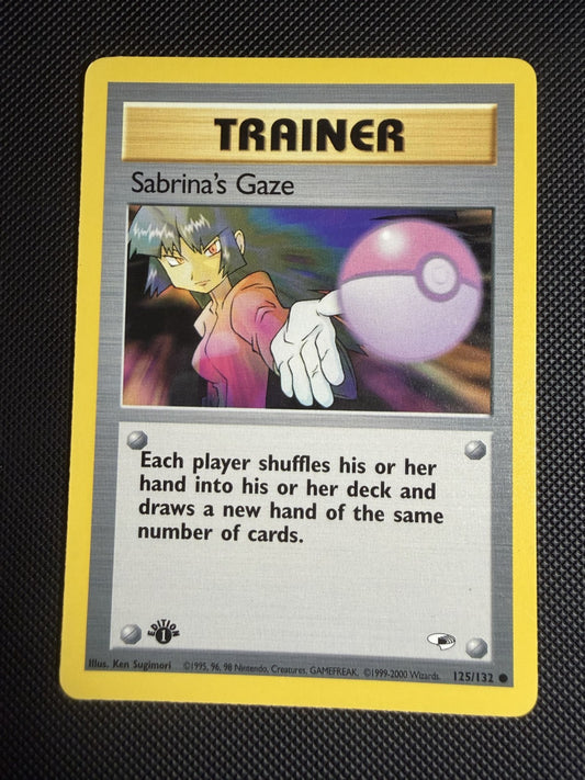 Sabrina's Gaze [1st Edition] #125 Pokemon Gym Heroes - NM