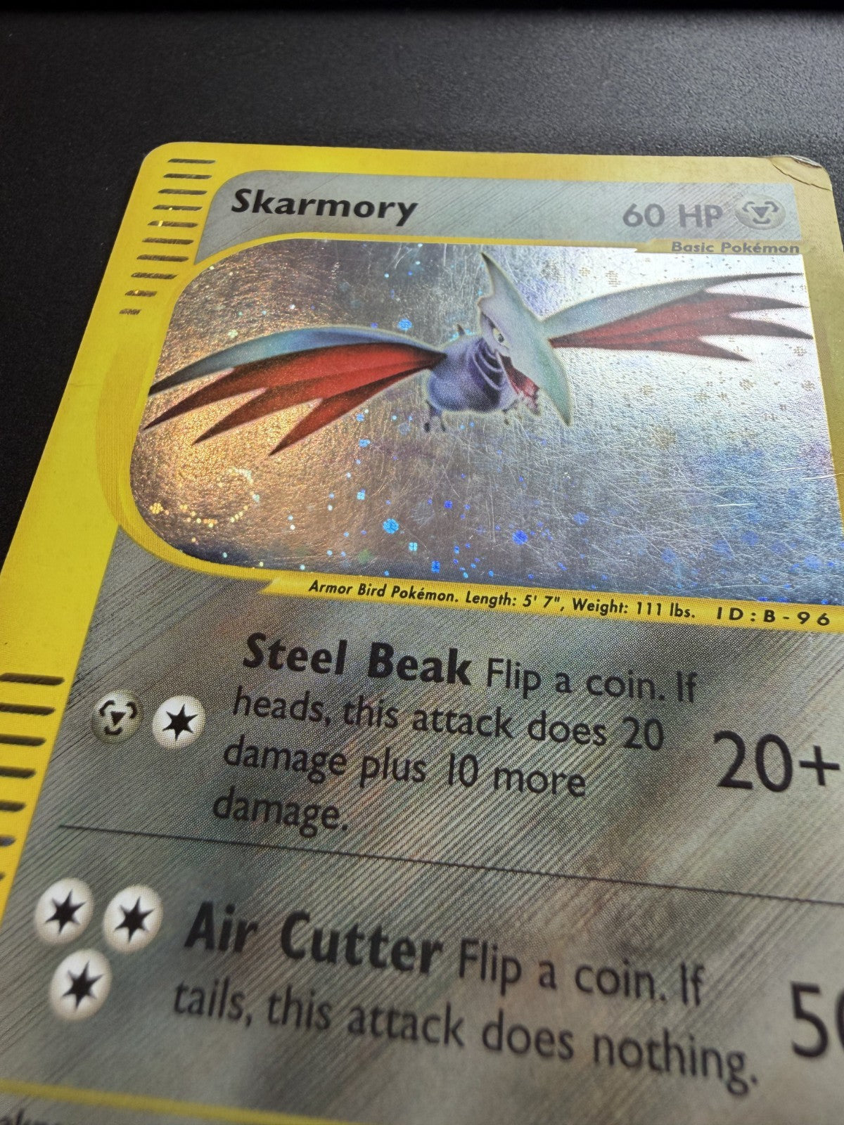 Skarmory - 27/165 - Pokemon Expedition Holo Rare - HP