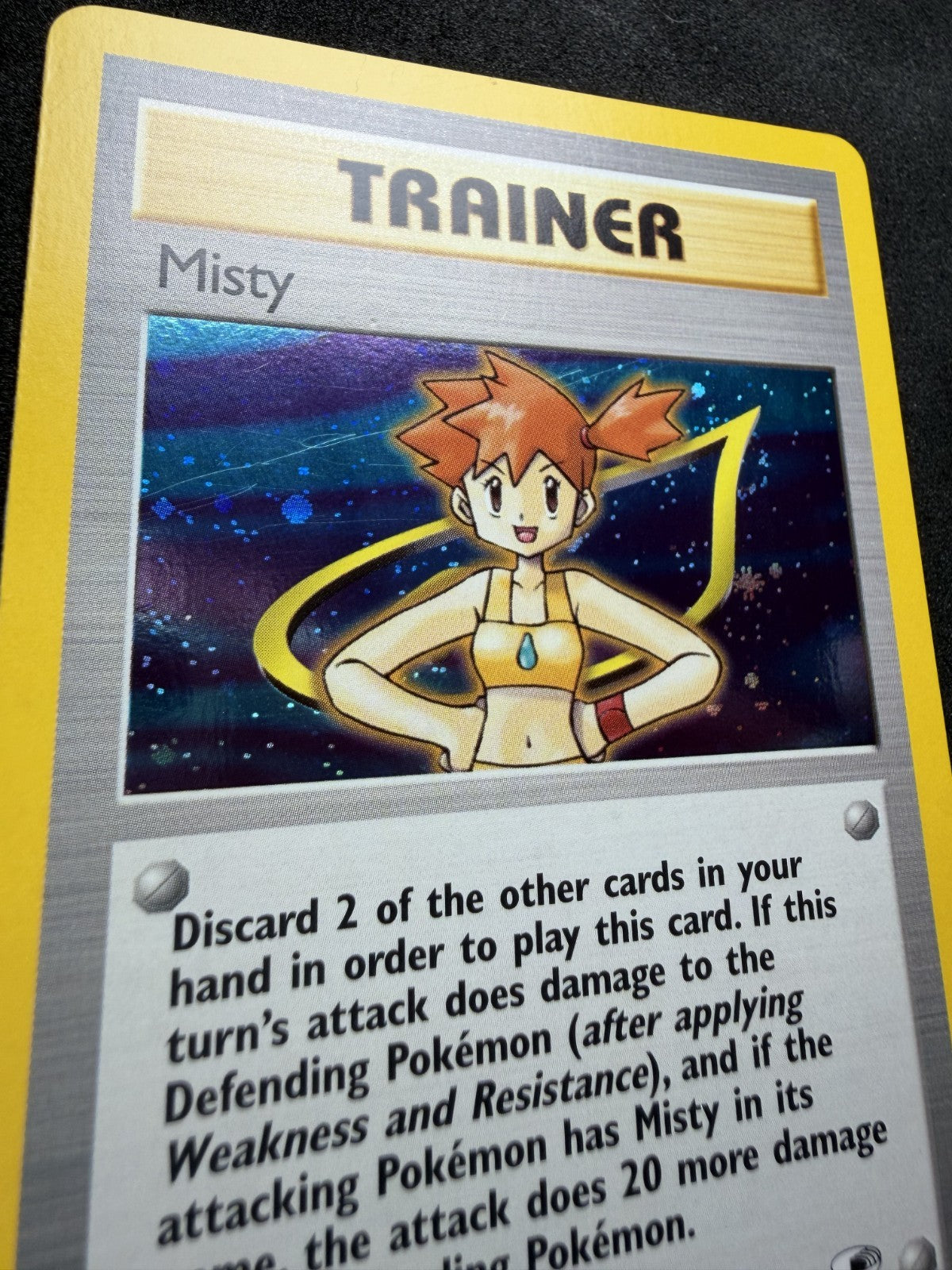 Pokemon TCG: Misty #18 Pokemon Gym Heroes 18/132 Holo - NM