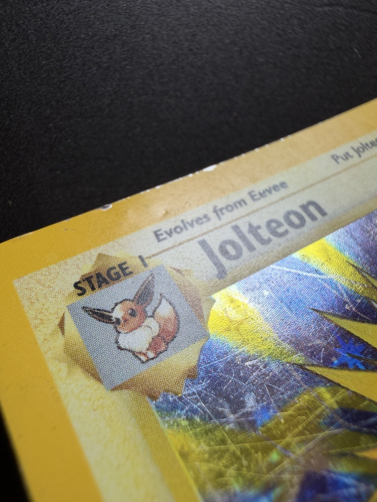 Jolteon Holo 4/64 Jungle Set Vintage Pokémon Card 1999 - MP