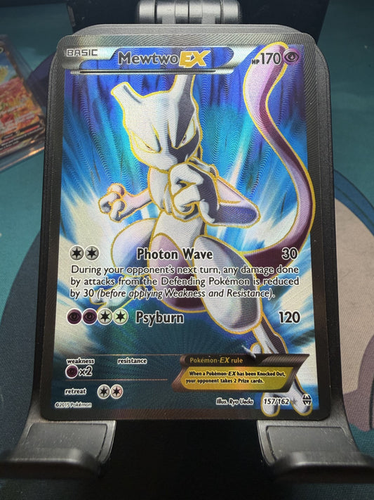 Mewtwo EX 157/162 Ultra Rare XY Breakthrough Pokemon Card - NM