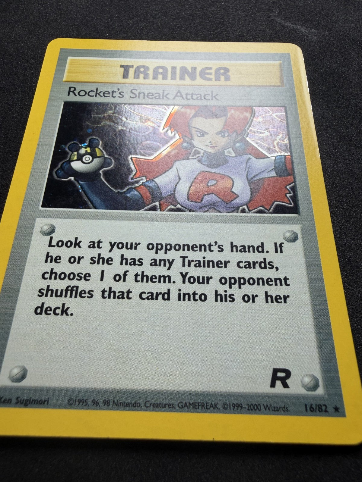 Pokemon TCG: Rocket's Sneak Attack #16 Pokemon Team Rocket - LP