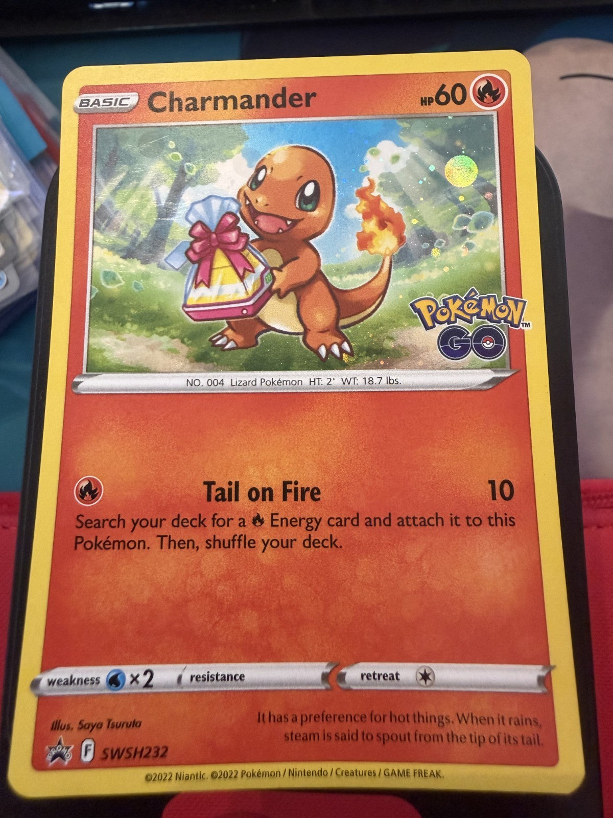 Charmander SWSH232 Holo SWSH: Sword & Shield Promo Cards - LP