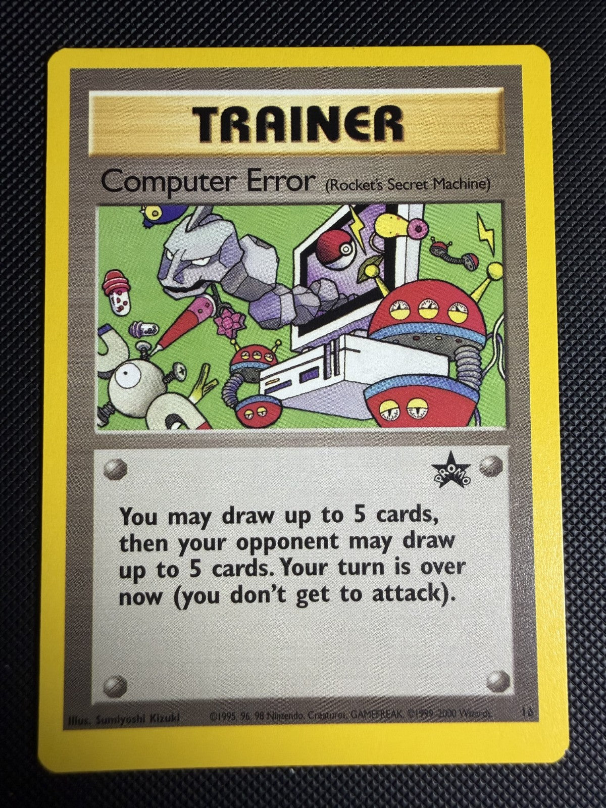 COMPUTER ERROR #16 (Exc) Black Star Promo WOTC - NM