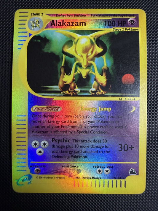 Alakazam 2/144 Skyridge Reverse Holo Rare - MP