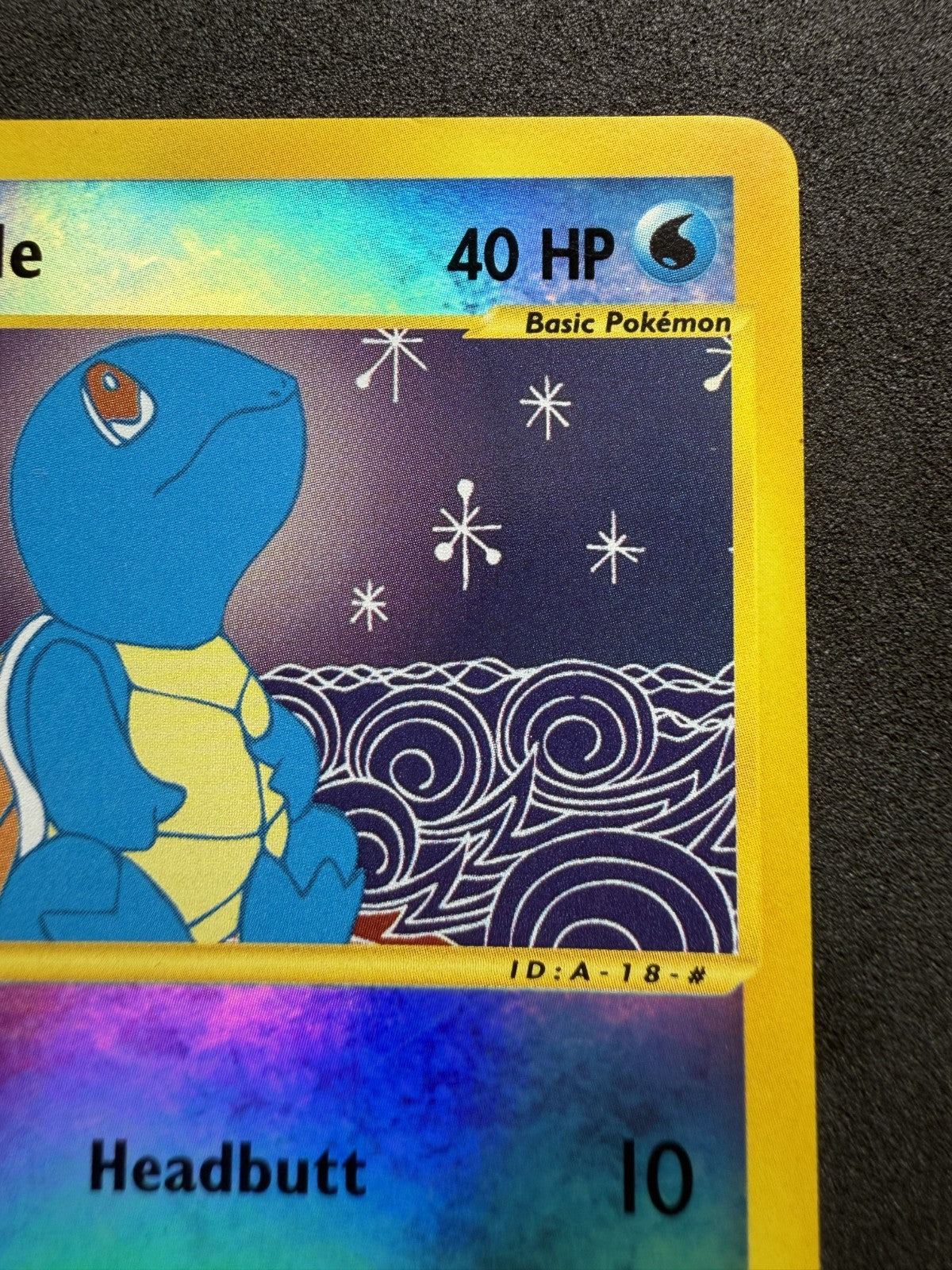 Squirtle 132/165 Expedition Base Set Reverse Holo Pokemon - LP