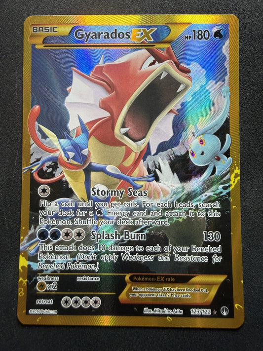 Gyarados EX 123/122 Holo Rare Breakpoint Pokemon Card - LP