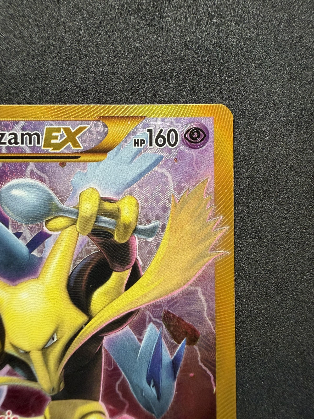 Pokémon TCG Alakazam-EX Fates Collide 125/124 Holo Secret Rare - NM