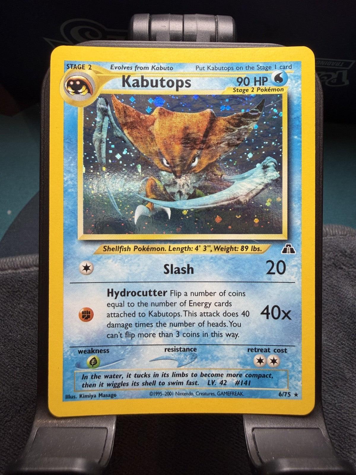 Kabutops 6/75 Unlimited Pokemon Trading Card Game Neo Discovery - LP