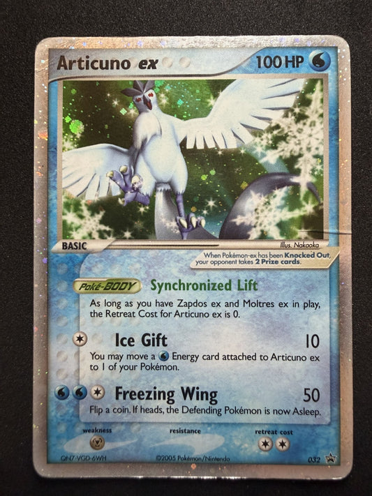 Articuno EX 32 - Holo Rare Pokemon Nintendo Black Star Promo - HP
