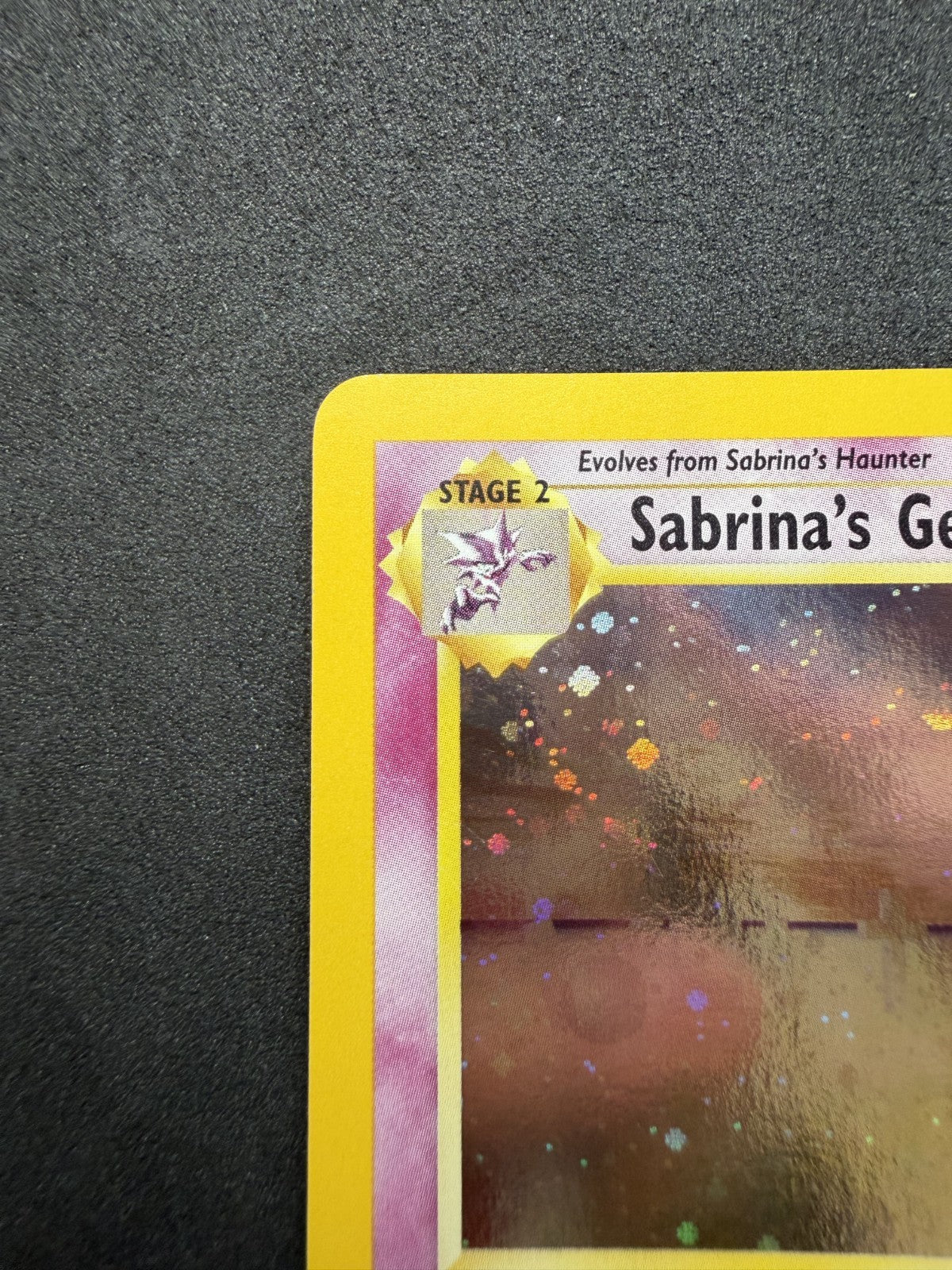 Sabrina's Gengar 14/132 Gym Heroes 1st Ed Holo Vintage Pokemon - & SWIRLLL - VLP