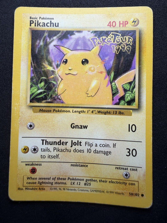 Pokemon TCG: Pikachu [PokeTour 1999] #58 Pokemon - MP