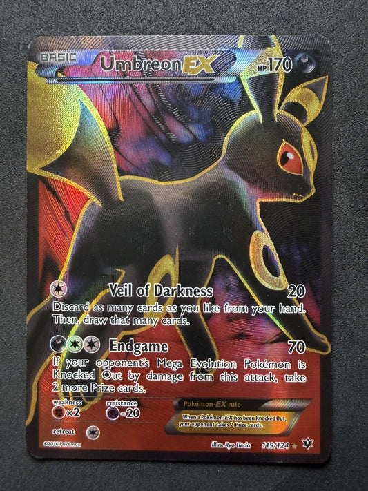 Pokémon TCG Fates Collide Umbreon EX Full Art 119/124 XY - MP