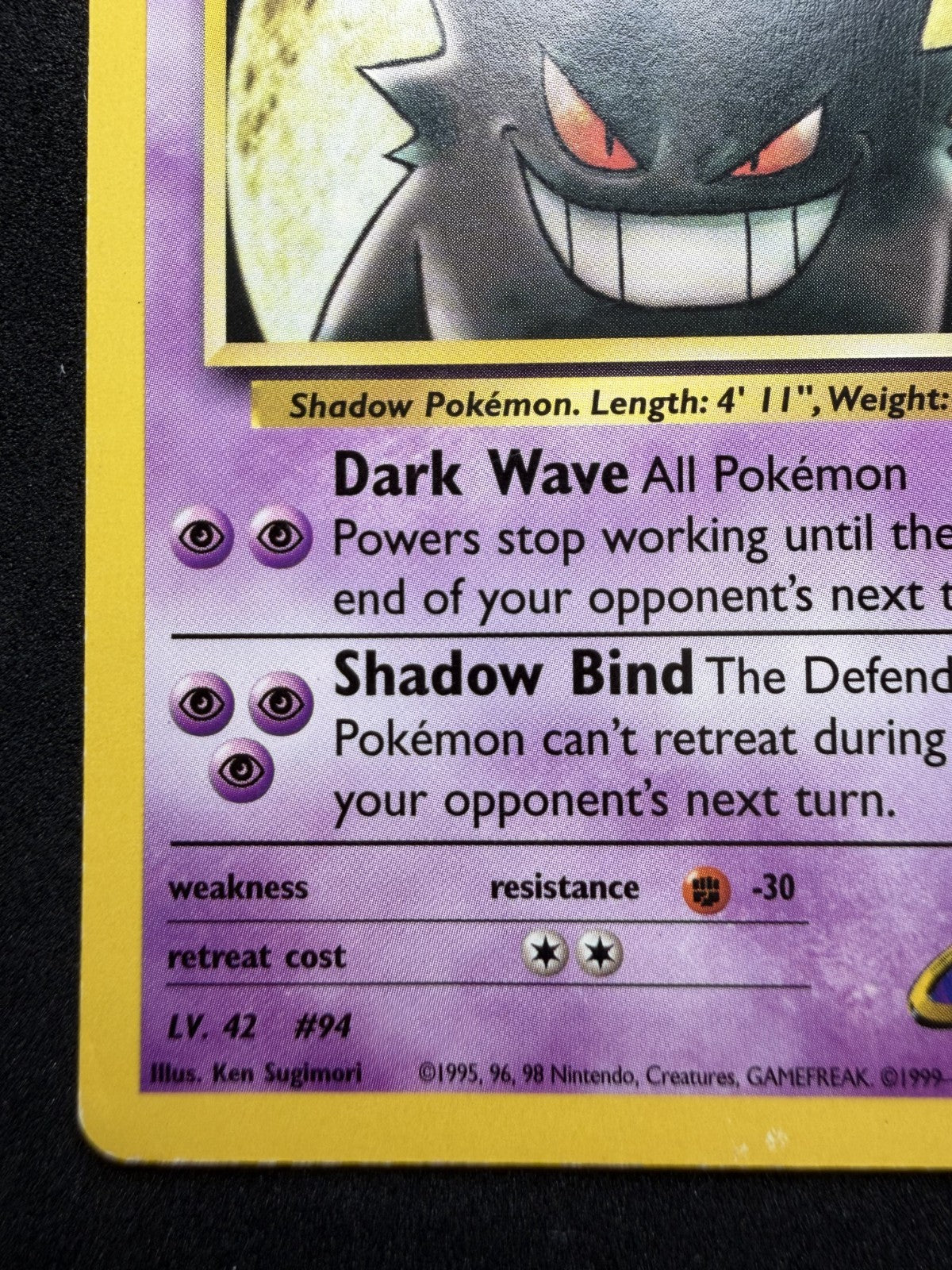 Pokemon TCG: Sabrina's Gengar #29 Pokemon Gym Challenge - MP