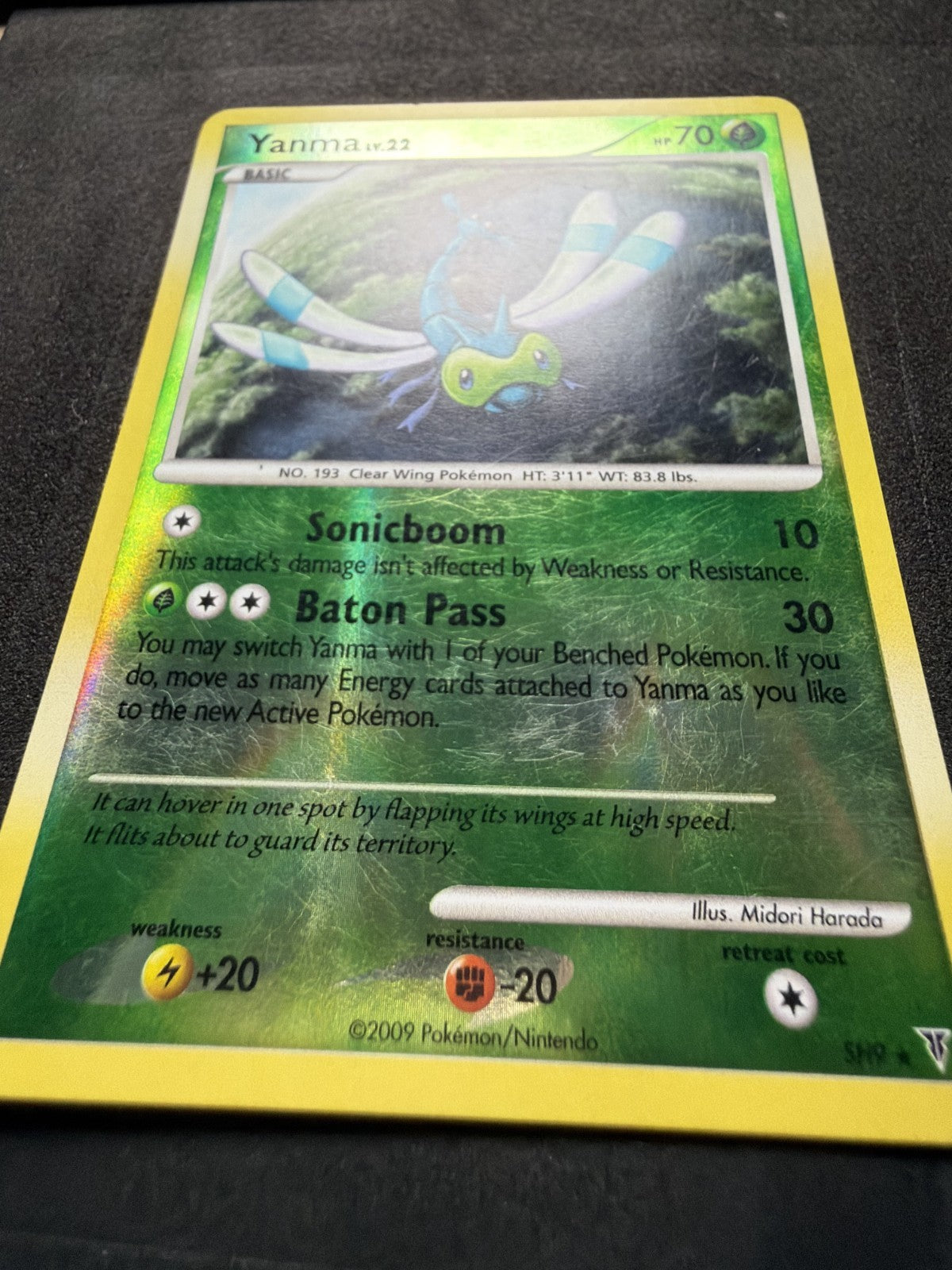 Pokémon TCG - Supreme Victors - Yanma SH9/147 - MP