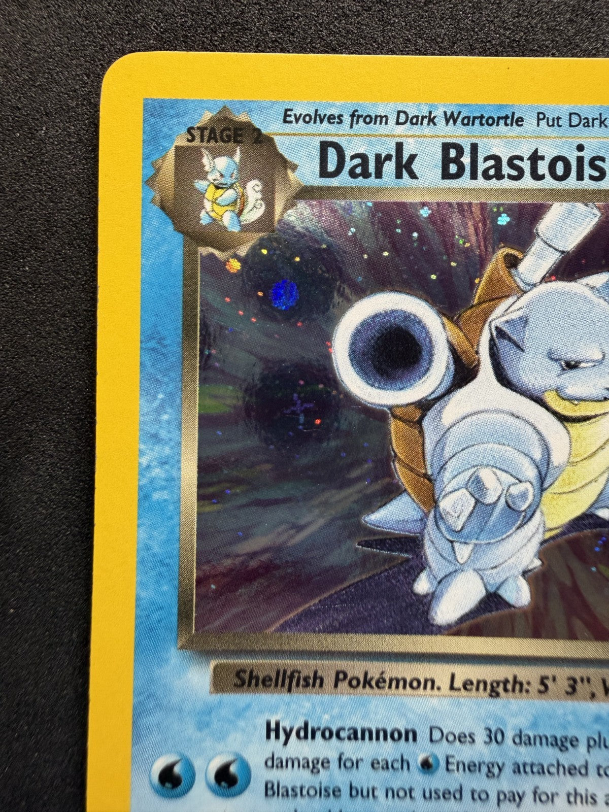 Dark Blastoise 3/82 | Team Rocket Unlimited | Pokemon Card - & SWIRL - LP