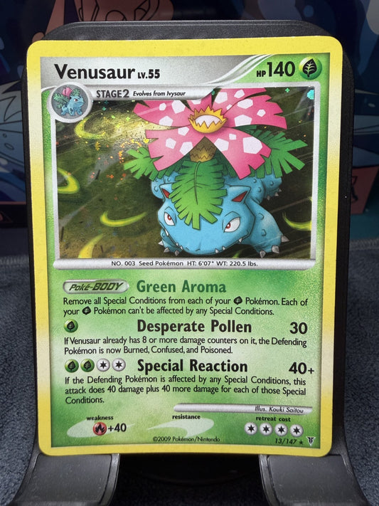 Venusaur 13/147 Holo Supreme Victors - & BIG SWIRL!!! - NM