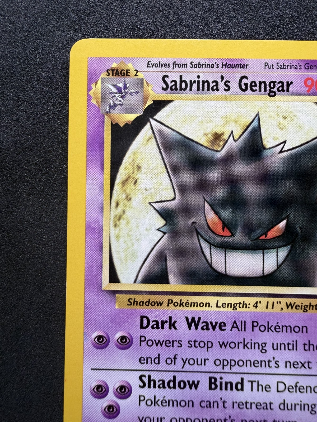 Pokémon TCG 2000 Gym Challenge Sabrina's Gengar Rare 29/132 - NM