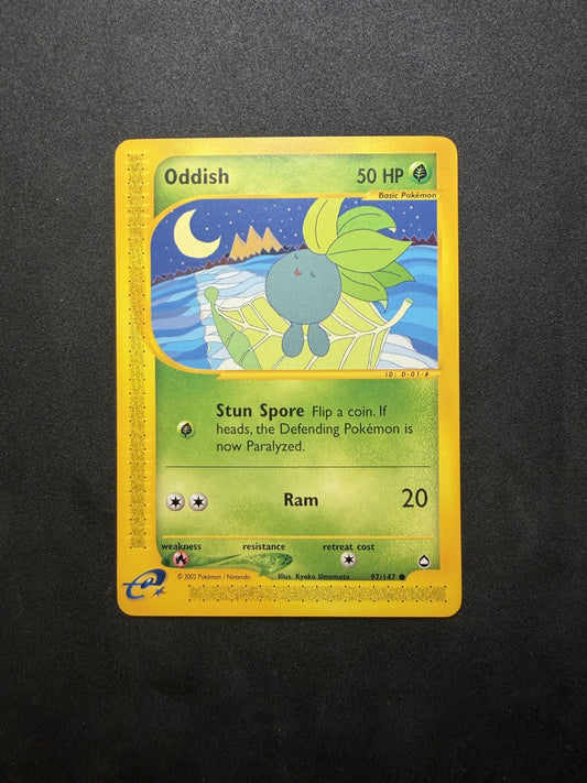 Oddish 97/147 Aquapolis Common Pokemon - LP