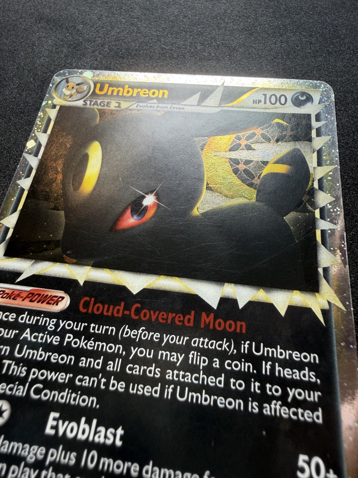Pokémon TCG Umbreon Prime 86/90 Undaunted 2010 Holo Foil - MP