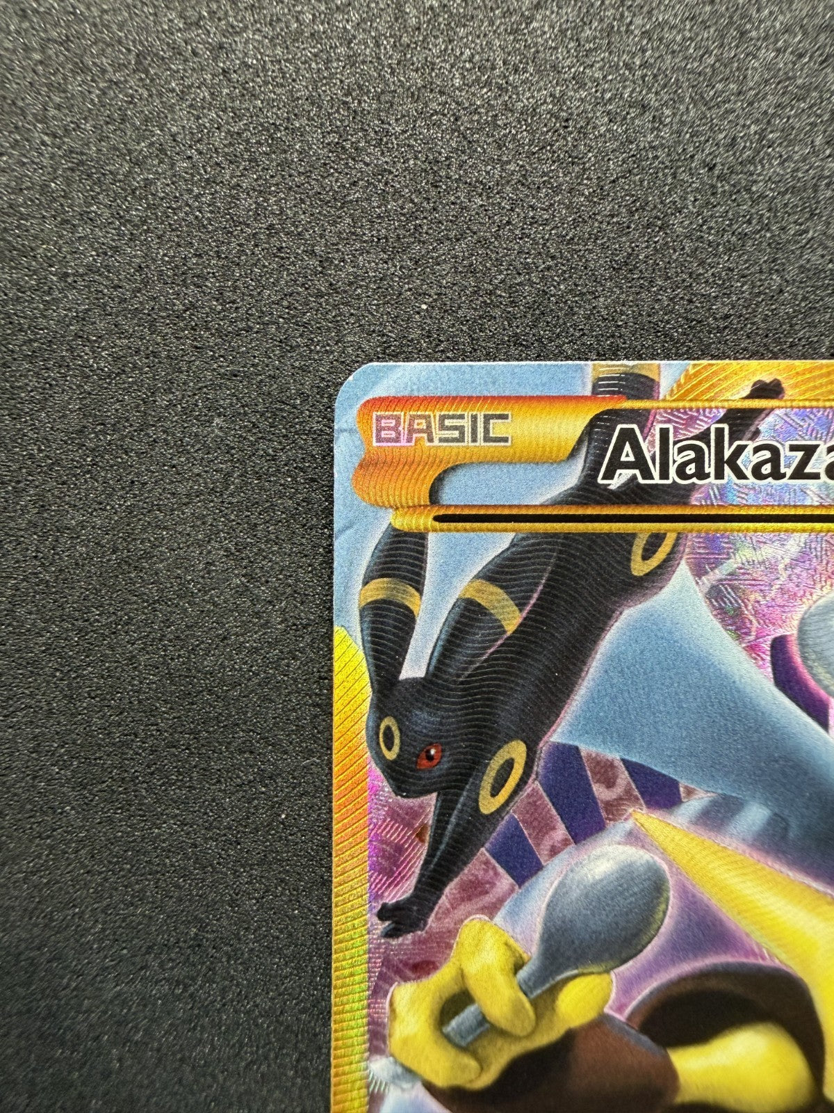 Pokémon TCG Alakazam-EX Fates Collide 125/124 Holo Secret Rare - NM