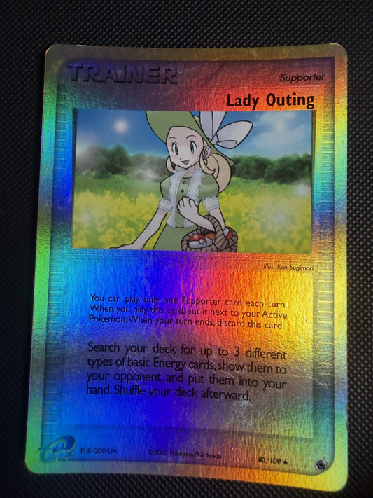 Lady Outing 83/109 Reverse Holo - Ruby and Sapphire - Pokemon Card - LP